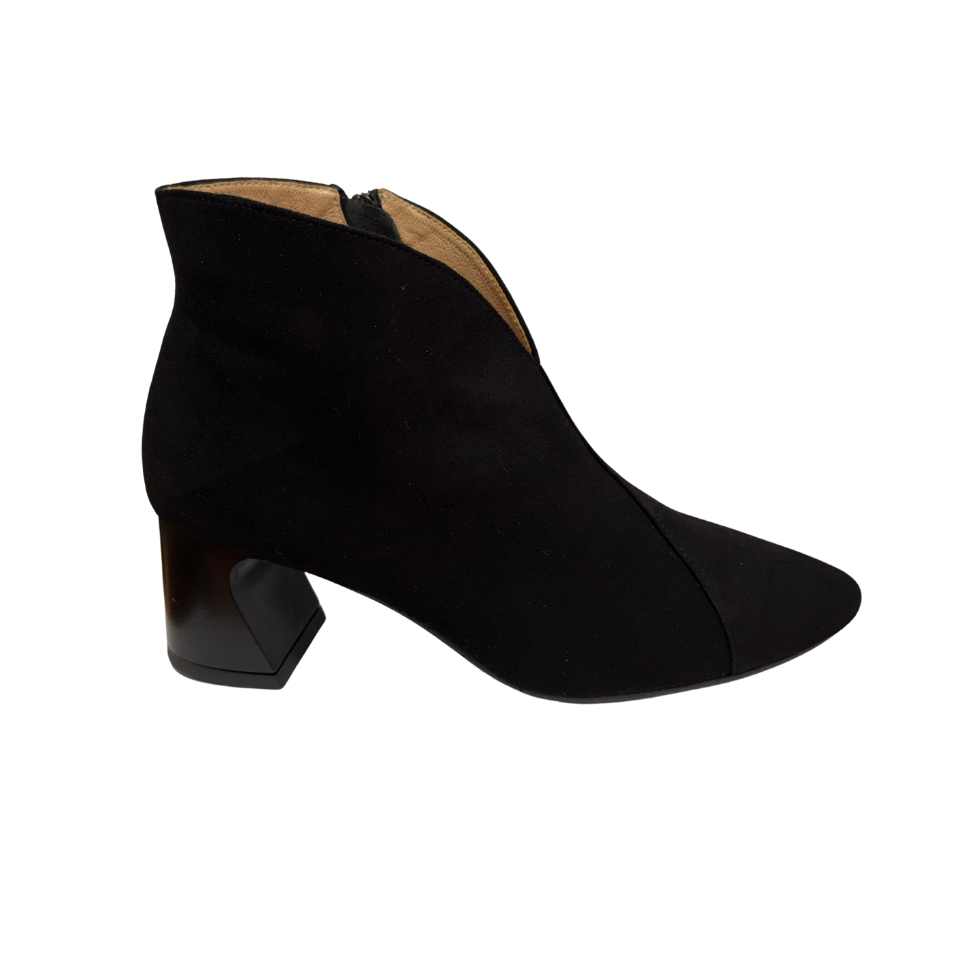 Bioeco Womens Boot 8024 Black Suede