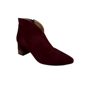 Bioeco Womens Boot 8024 Burgundy Suede