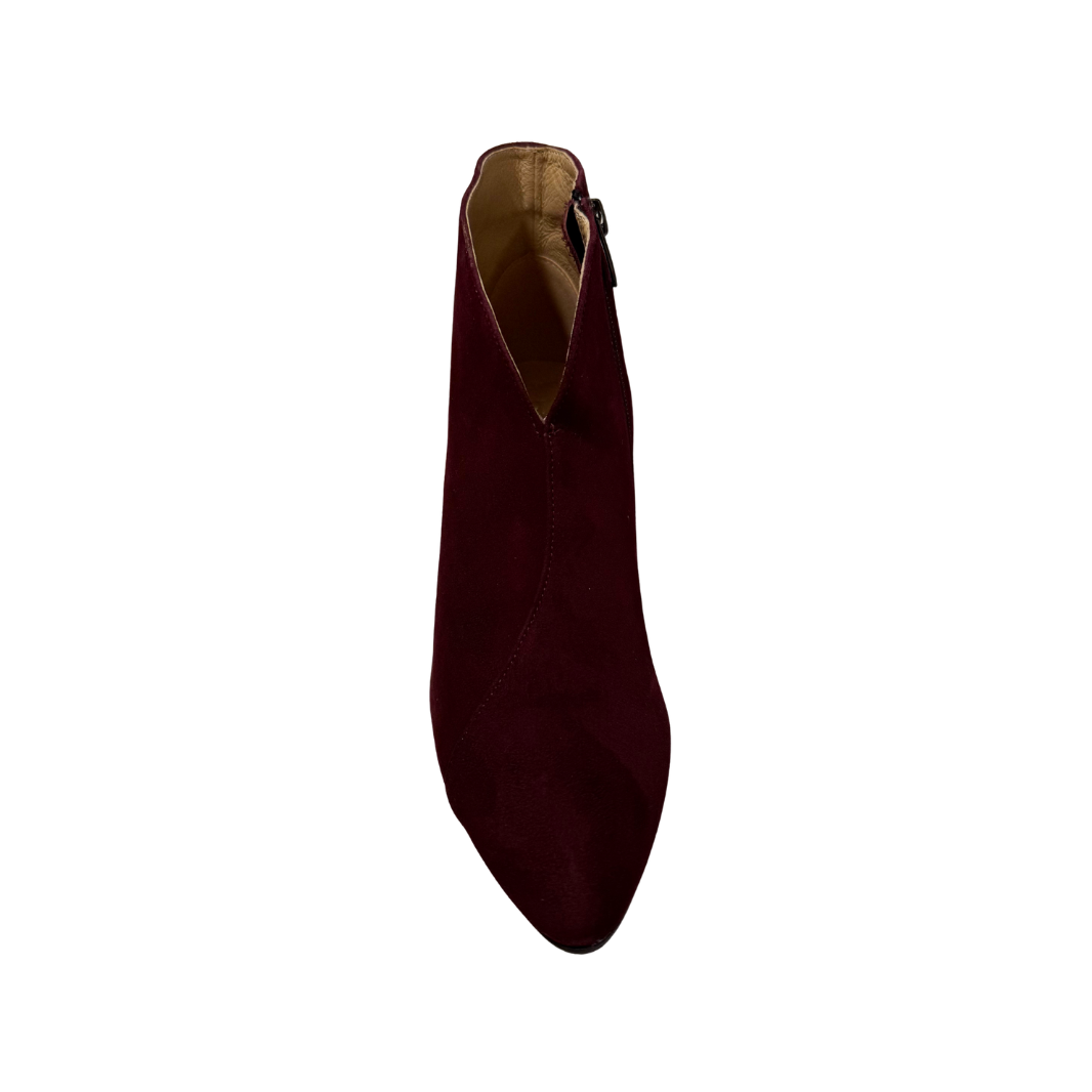 Bioeco Womens Boot 8024 Burgundy Suede