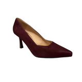 Bioeco Womens Shoe 1118 Burgundy Suede