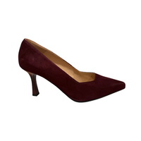 Bioeco Womens Shoe 1118 Burgundy Suede