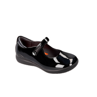 Biomecanics Girls School Shoe 181120-C Black - Donaghys