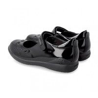 Biomecanics Girls School Shoe 221280-C Black Patent - Donaghys