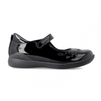 Biomecanics Girls School Shoe 221280-C Black Patent - Donaghys