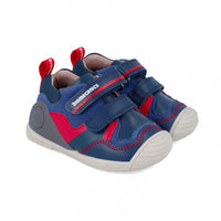 Biomecanics boys' ocean blue shoe