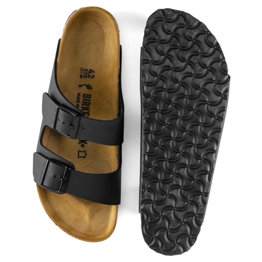 Birkenstock Arizona men's black leather sandal