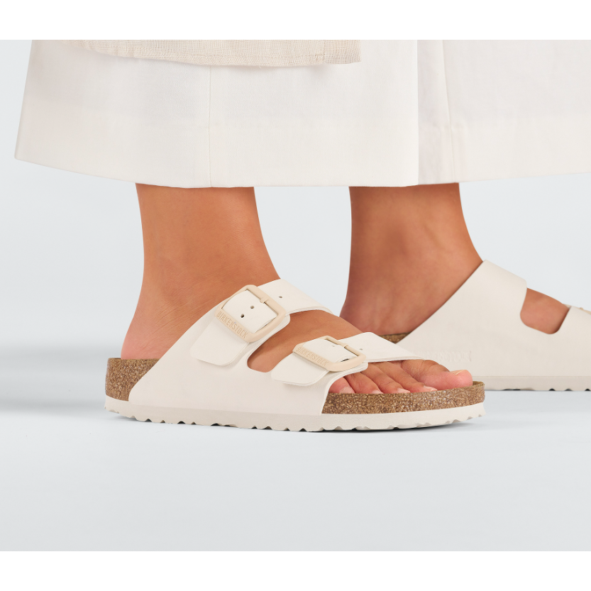 Birkenstock Womens Sandal Arizona BS Eggshell