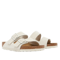 Birkenstock Arizona women's antique white leather sandal