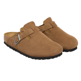 Birkenstock Boston dark brown clog