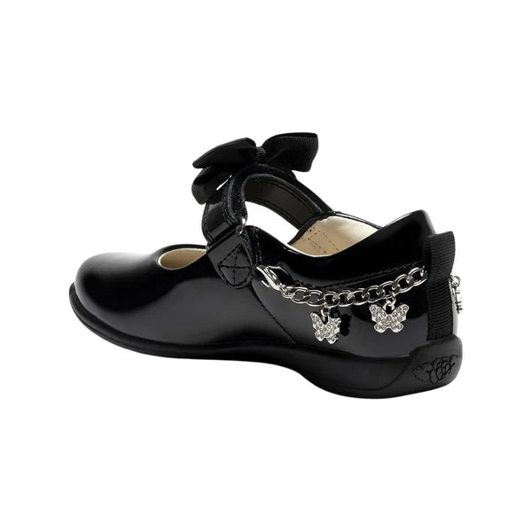 Lelli Kelly Girls School Shoe Izzy Black Patent
