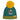 Lighthouse Bobbie boys' JCB print bobble hat