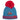 Lighthouse Bobbie boys' red tractor print bobble hat