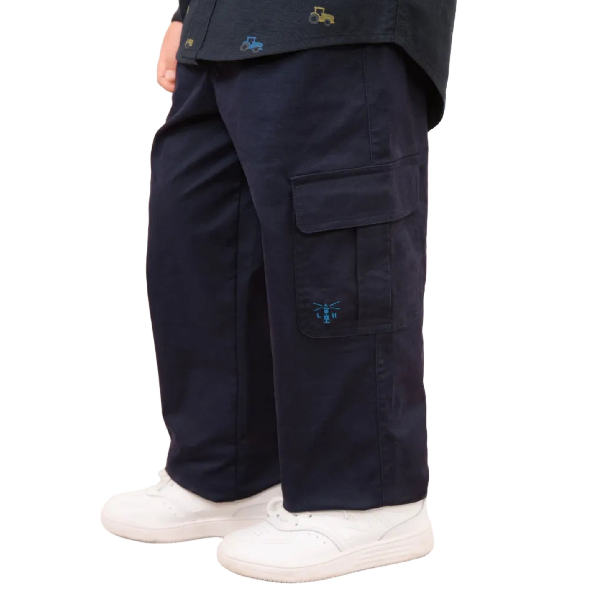 Lighthouse Boys Cargo Trouser Brody Navy