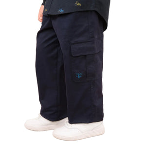 Lighthouse Boys Cargo Trouser Brody Navy