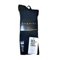 Bugatti Mens Socks 2 Pack 6384 Anthra