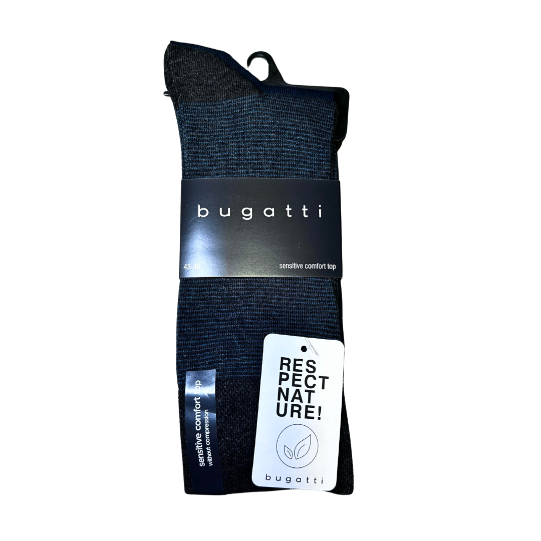 Bugatti Mens Socks 2 Pack 6384 Anthra