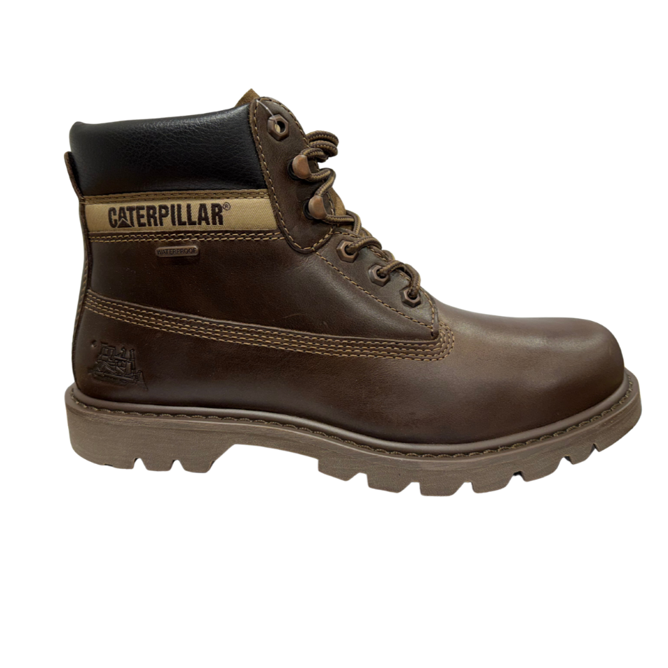 CAT Mens Boot Colorado 2.0 Tractor Waterproof Brown