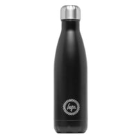 Hype Black 500Ml Metal Water Bottle