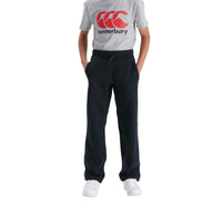 Canterbury kids' black combination sweat pants