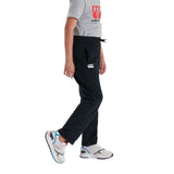 Canterbury kids' black combination sweat pants