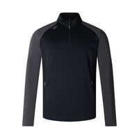 Canterbury Elite men's black quarter-zip top