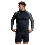 Canterbury Elite men's black quarter-zip top