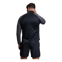 Canterbury Elite men's black quarter-zip top