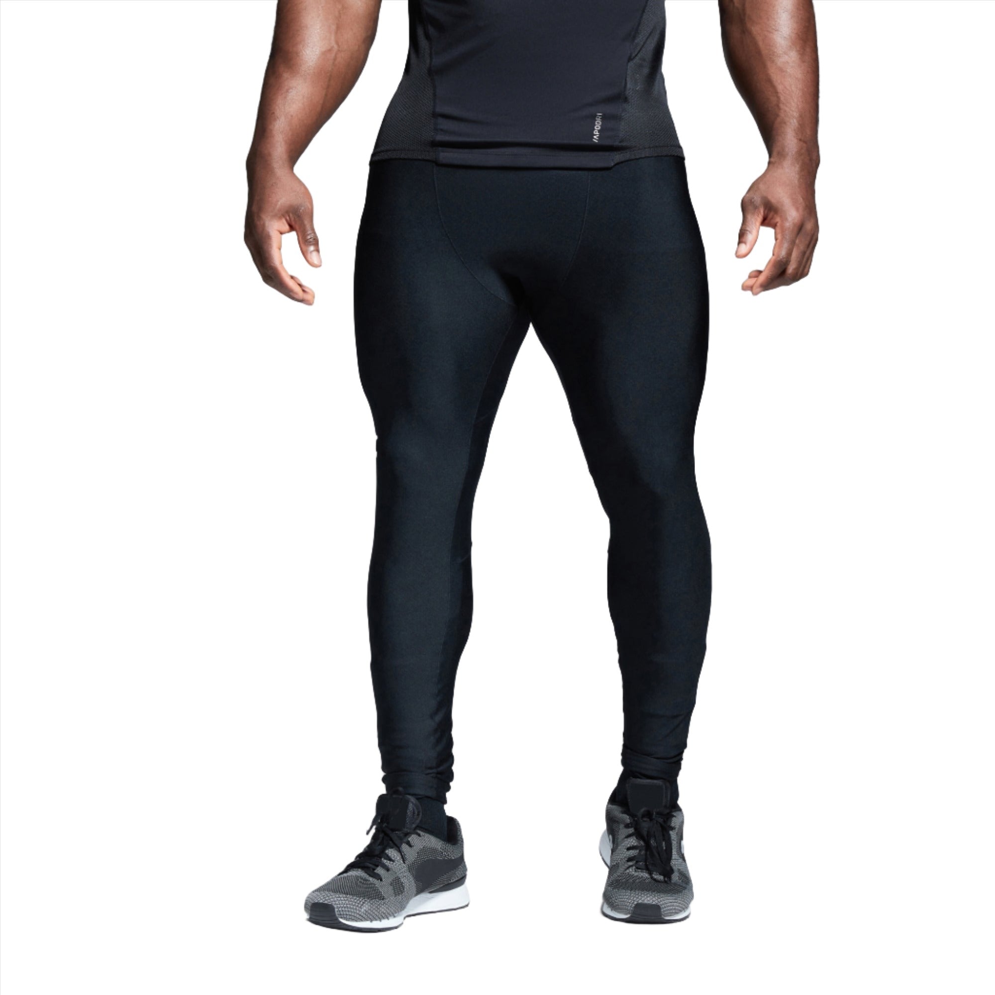Canterbury men's black Thermoreg baselayer leggings