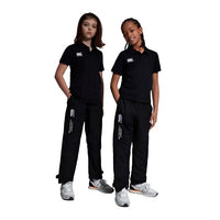 Canterbury kids' black open-hem stadium pants