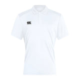Canterbury Club Dry men's white polo shirt
