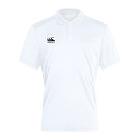 Canterbury Club Dry men's white polo shirt