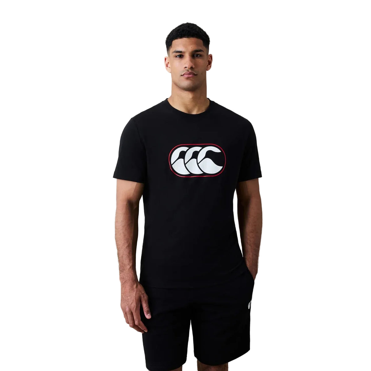 Canterbury Mens T-Shirt Rakaia 2.0 Black