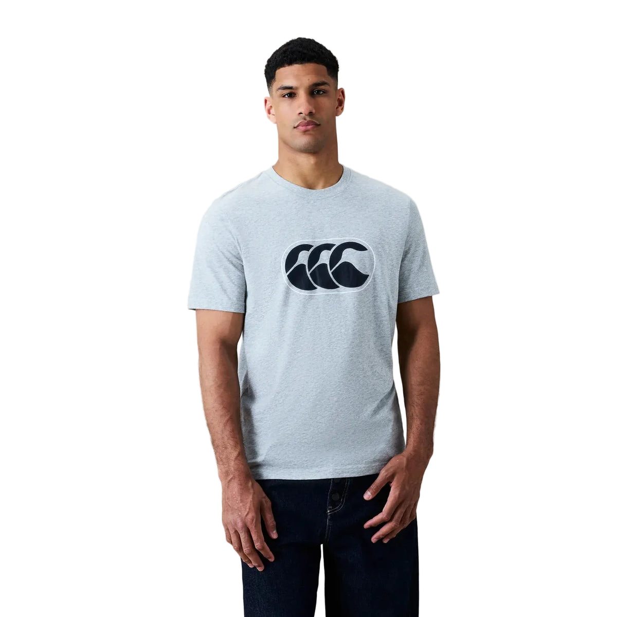 Canterbury Mens T-Shirt Rakaia 2.0 Grey
