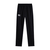 Canterbury Kids Stretch Tapered Poly Knit Black - Donaghys