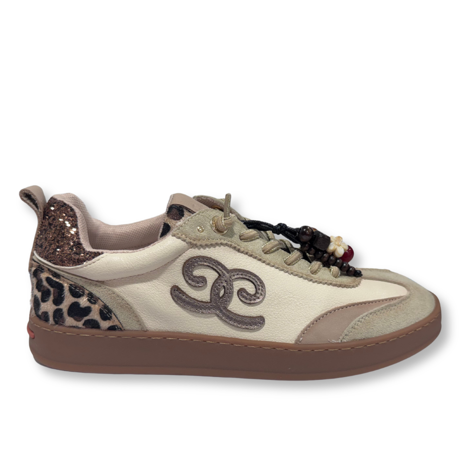 Carmela Womens Trainer 164152 Beige
