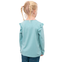 Lighthouse Girls Top Causeway Pastel Teal