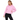 Gym+Coffee Womens Jacket Haven Windbreaker Pink Blossom