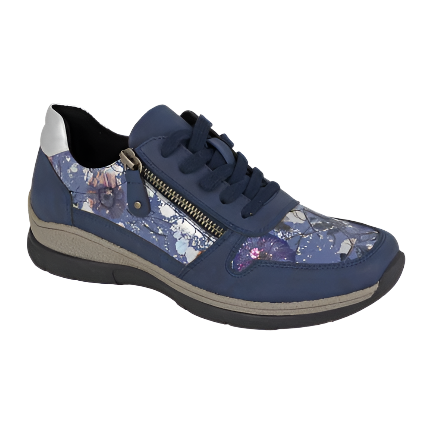 Cipriata Womens Trainer Clita Navy/Floral