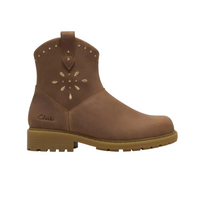Clarks Girls Boot Tessyn Stud K. Tan