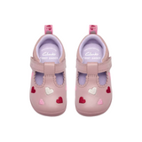 Clarks Girls Pre Walker Roamer Heart T Dusty Pink Leather
