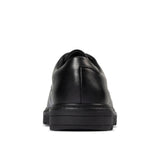Clarks Boys School Shoe Loxham Derby Y Black - Donaghys