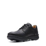 Clarks Mens Shoe Nature Three Black Leather - Donaghys