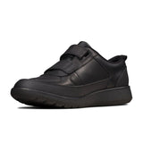 Clarks Boys School Shoe Scape Flare K Black - Donaghys