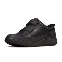 Clarks Boys School Shoe Scape Flare K Black - Donaghys