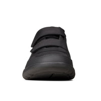 Clarks Boys School Shoe Scape Flare K Black - Donaghys