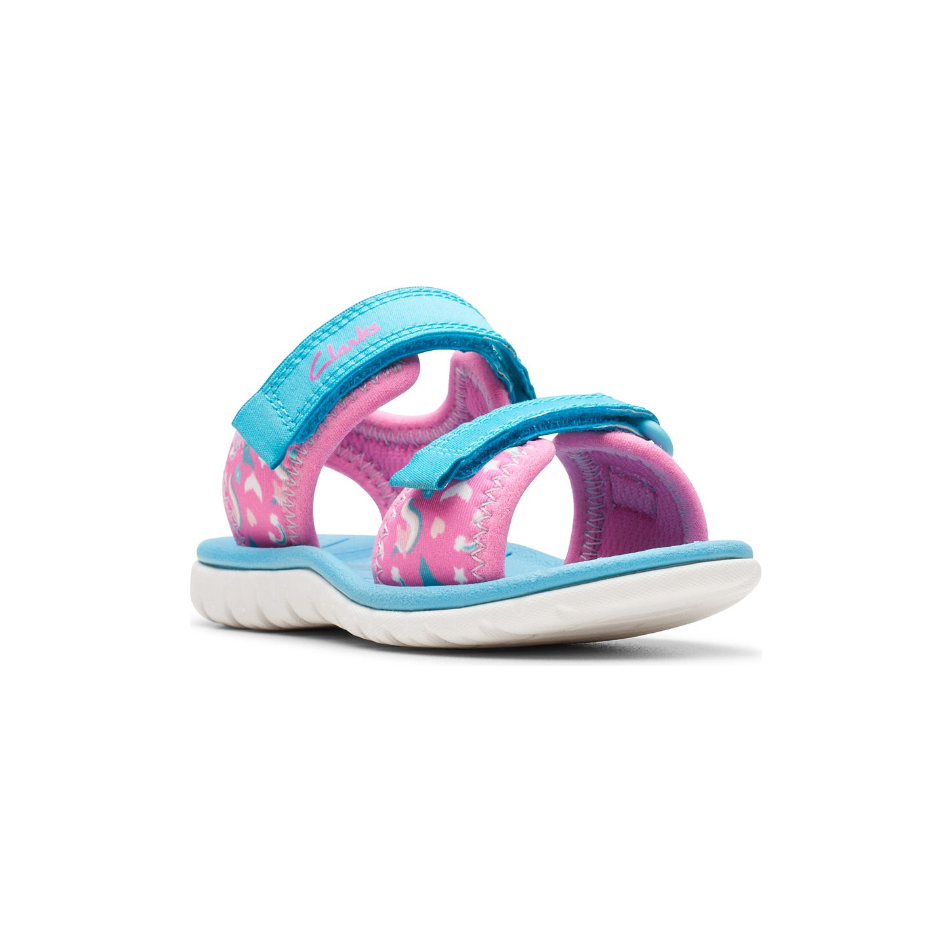 Clarks Girls Sandal Surfing Tide T. Hot Pink