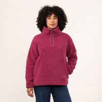 Lighthouse Womens Fleece Coast Berry