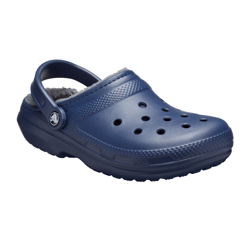 Crocs Adults Sandal Classic Lined Clog Navy/Charcoal