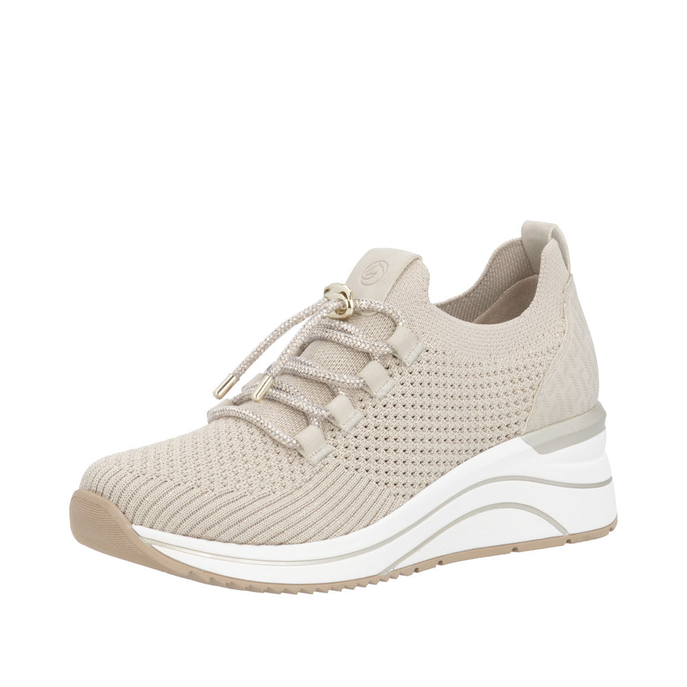 Remonte Womens Trainer D0T18-60 Beige
