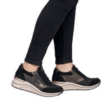 Rieker Womens Trainer D0T23-03 Black Combination